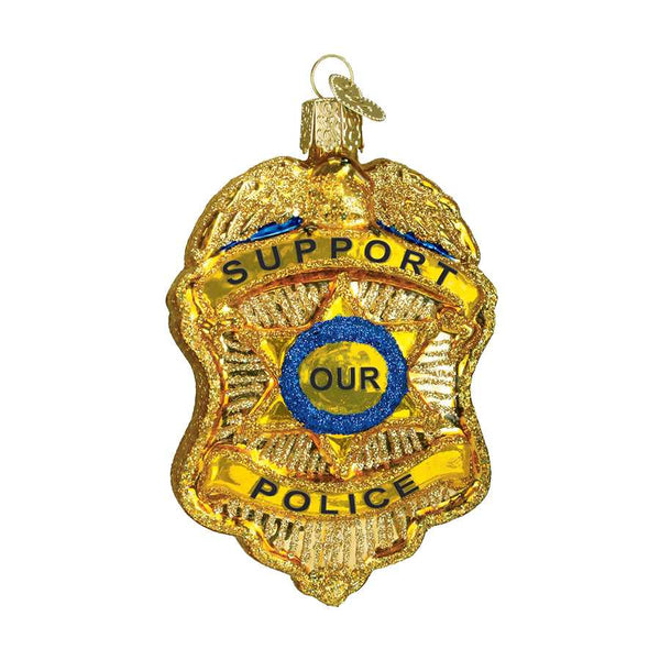 Police Officer Christmas Ornament Bundle, Law Enforcement Cop Gifts 