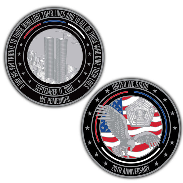 Buy Foundation Coins - 20th Anniversary of 9/11 Incident