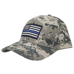 Embroidered Thin GOLD Line American Flag Digital Camouflage Hat - Project  Thin Line