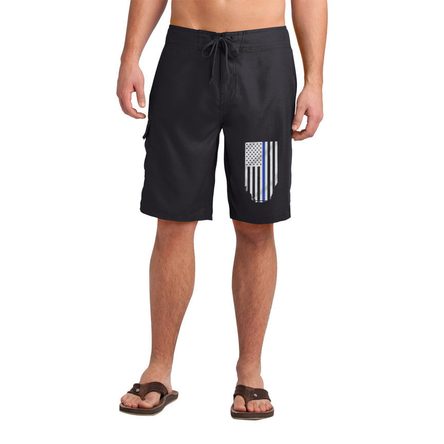 Buy Thin Blue Line Flag Printed Boxer Briefs – Back The Blue Store