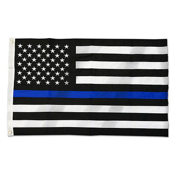 Law Enforcement Flags - Thin Blue Line - Thin Blue Line USA