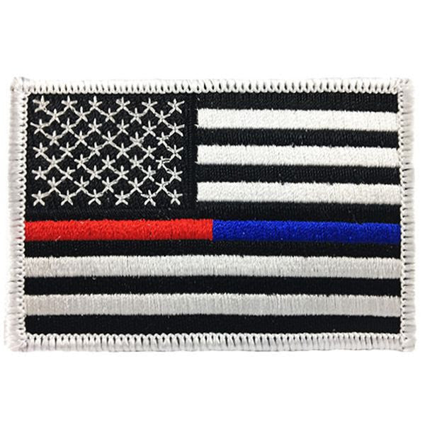 Thin Blue Line Flag Patch - PinMart