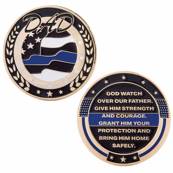 American Thin Blue Line Police Badge Wall Flag – 911 Duty Gear USA