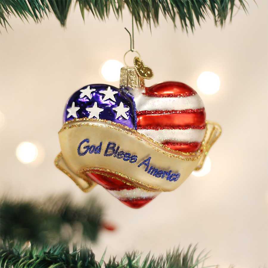 american flag christmas ornaments