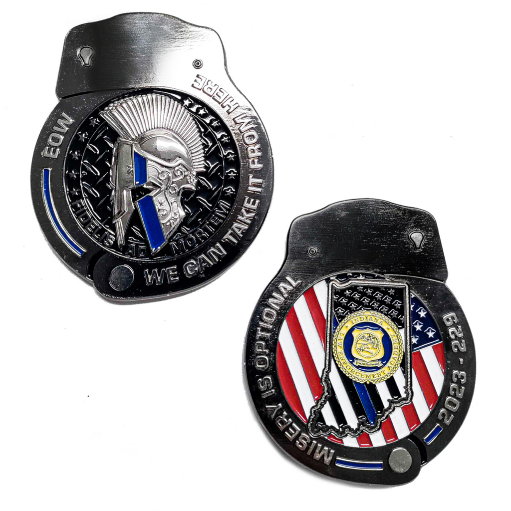 229th Class Indiana Law Enforcement Academy Challenge Coin