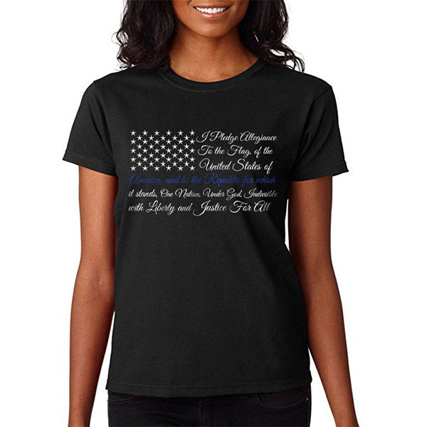 Police Thin Line American Blue Flag Nurse Rn Lvn H' Women's Sport T-Shirt