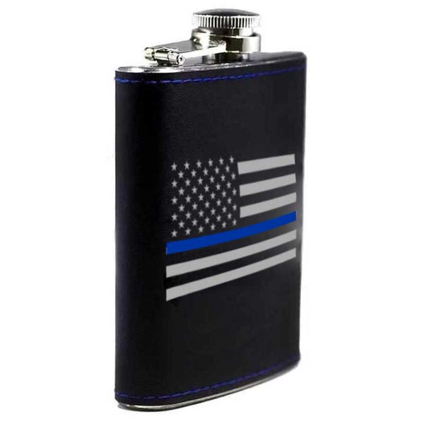 Thin Blue Line of Michigan - Aluminum Thermos