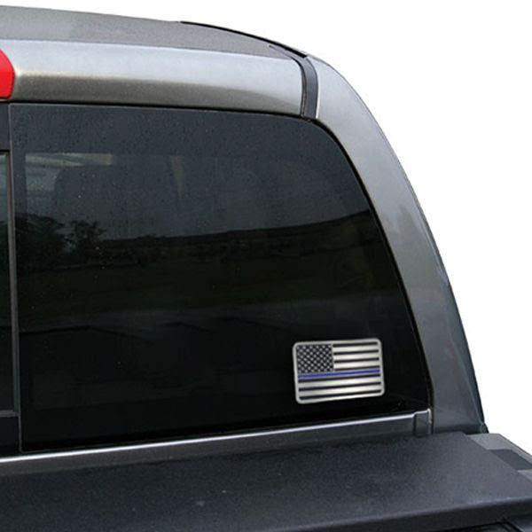 Thin Blue Line Car Emblems - Thin Blue Line USA