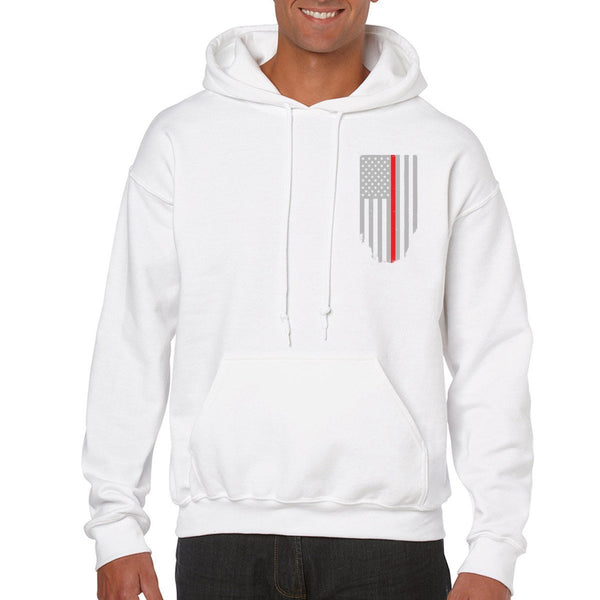 New York Firefighter Thin Red Line Hoodie – Thin Line Style